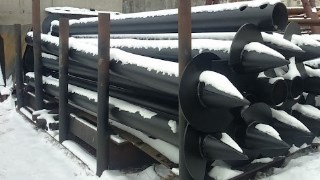 Винтовые сваи диаметром 73 мм Минеральных Водах цена от 1333 руб.